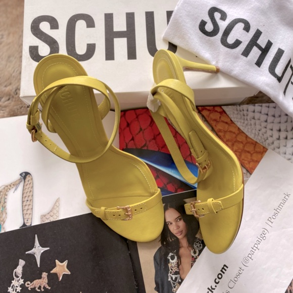 Schutz Aurora Mid Stiletto Heels - Picture 15 of 16